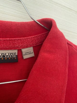 Polo Napapijri Geographic Uomo Vintage Rossa