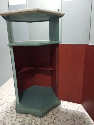Mueble bar de madera