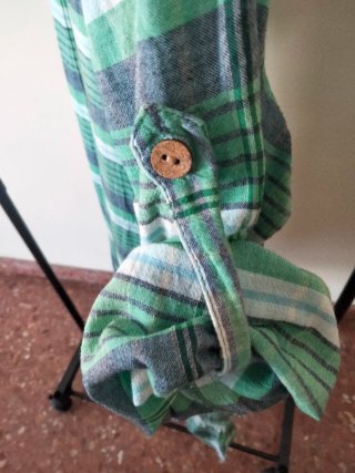 Vestido camisero cuadros Pepe Jeans Talla M