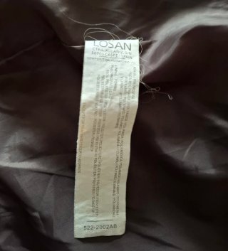 Cazadora acolchada Losan talla L marrón