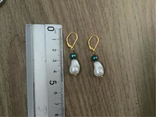 Pendientes con perlas