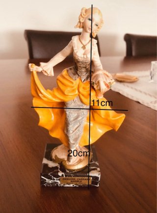 Figura Dama Victoriana Deposé Italy Fontanini