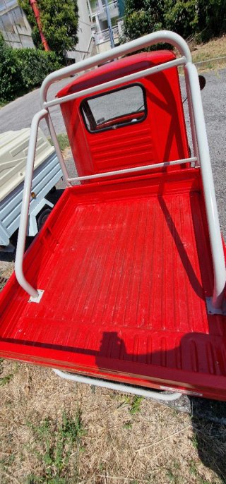 Piaggio Ape 50 - Trike Rosso Grigio