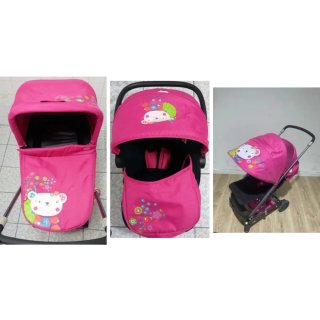 Carro Silla Paseo Tuc Tuc Rosa