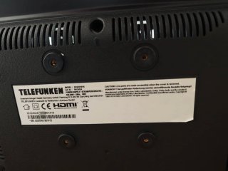Televisor Telefunken 32 Negro
