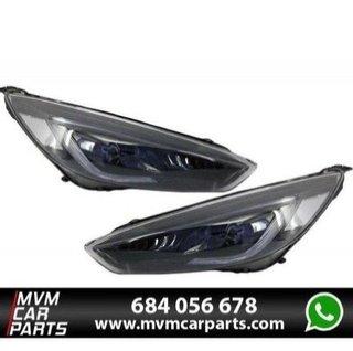 Faros delanteros LED para Ford Focus MK3 look Xéno