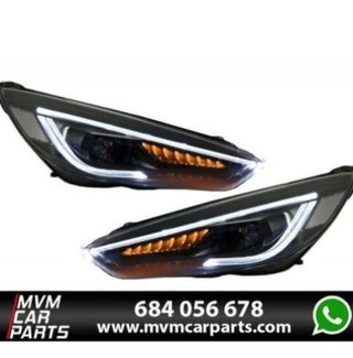 Faros delanteros LED para Ford Focus MK3 look Xéno