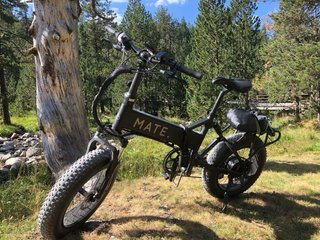 Bicicleta Eléctrica MATE. Fat Bike BATERIA NUEVA