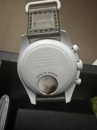 Reloj Omega Swatch Plutón Bioceramic