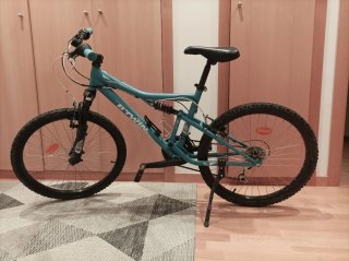 Bicicleta niño 24 doble suspensión