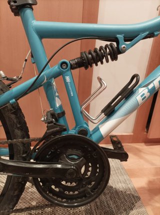 Bicicleta niño 24 doble suspensión