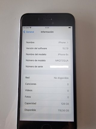 iPhone 6 Plus 128GB Gris Espacial Libre
