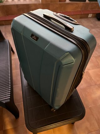 Maleta grande 75cm ligera azul