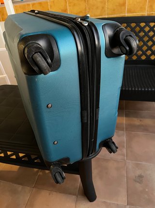 Maleta grande 75cm ligera azul