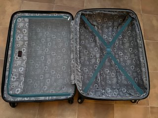 Maleta grande 75cm ligera azul