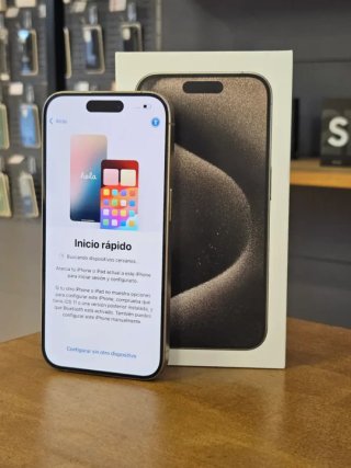 IPHONE 15 PRO 256GB TITANIO
