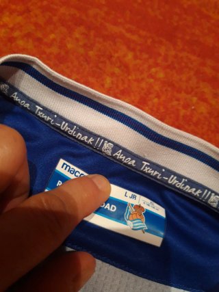 Camiseta Real Sociedad Macron T. XS Illarra