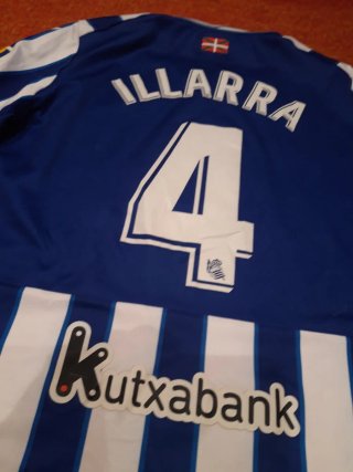 Camiseta Real Sociedad Macron T. XS Illarra