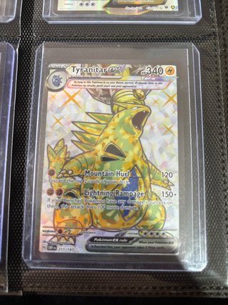 Tyranitar EX Carta Pokémon