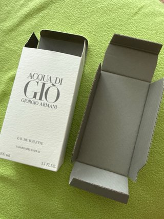 Caja Vacía Acqua di Gio Giorgio Armani
