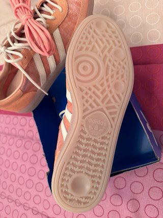 Zapatillas Adidas Naranja y Rosa