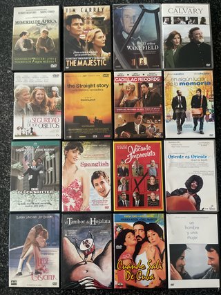 Lote 16 DVDs Comedia, Drama, Romance.(A3)