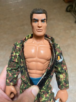 Action Man uniforme militar 90s