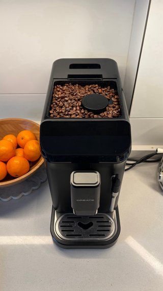 Cafetera CREATE Thera Matic Touch Negra