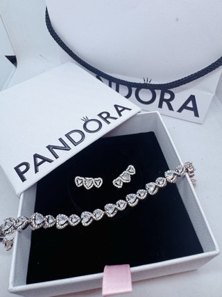 Conjunto Pandora Timeless Corazones