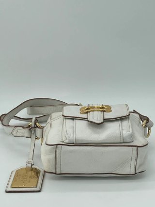 Bolso vintage Lauren Ralph Lauren blanco