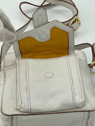 Bolso vintage Lauren Ralph Lauren blanco