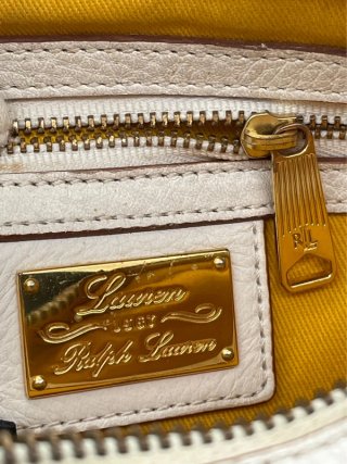 Bolso vintage Lauren Ralph Lauren blanco