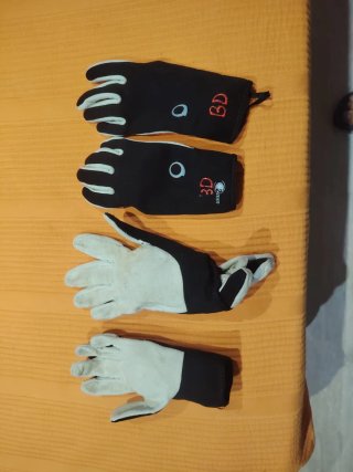 Guantes de buceo, submarinismo y natación
