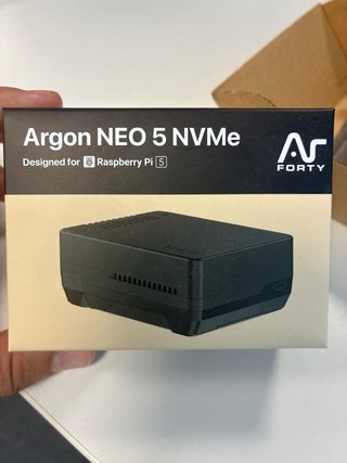 Argon NEO 5 NVMe para Raspberry Pi 5