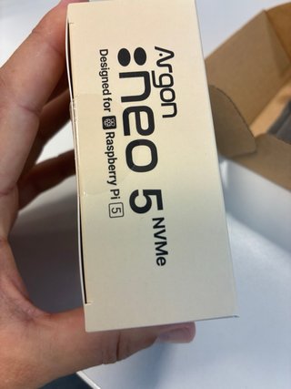 Argon NEO 5 NVMe para Raspberry Pi 5