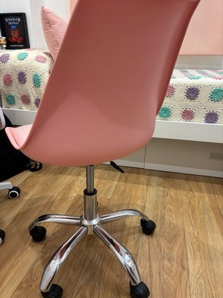 Silla de escritorio infantil rosa