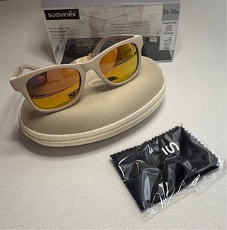 Gafas de sol Suavinex infantiles beige/naranja