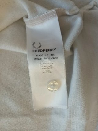 Polo clásico blanco Fred Perry
