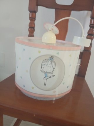 Lámpara infantil bailarina