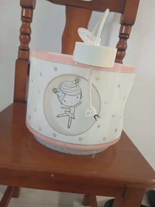 Lámpara infantil bailarina