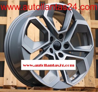 8811 JUEGO DE 4 LLANTAS SKODA GREY METAL r738199