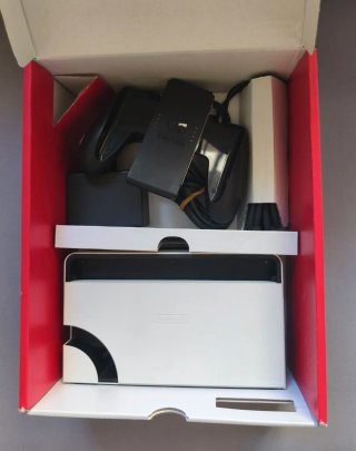 Nintendo switch oled blanca