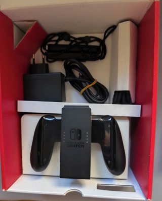 Nintendo switch oled blanca