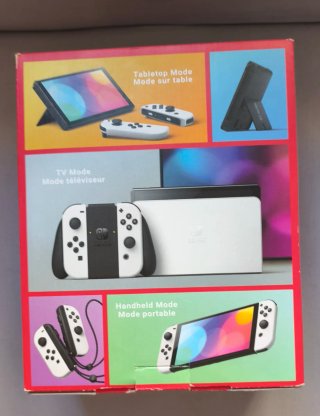 Nintendo switch oled blanca