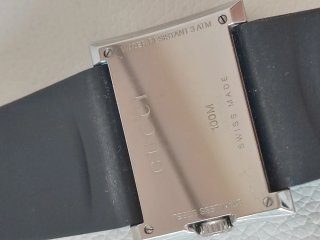Reloj Gucci Plata y Negro