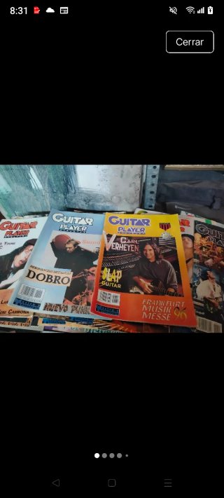 Guitarras revistas Guitar Player Colección