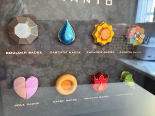 Cuadro Medallas Pokémon Kanto