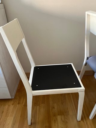 Mesa extensible + 4 sillas