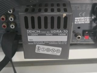 Denon UDRA-70 + UCD-70 con mando