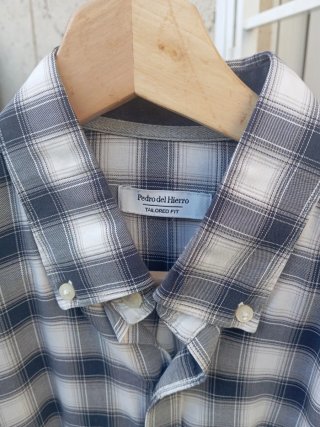 Camisa cuadros Pedro del Hierro Talla S